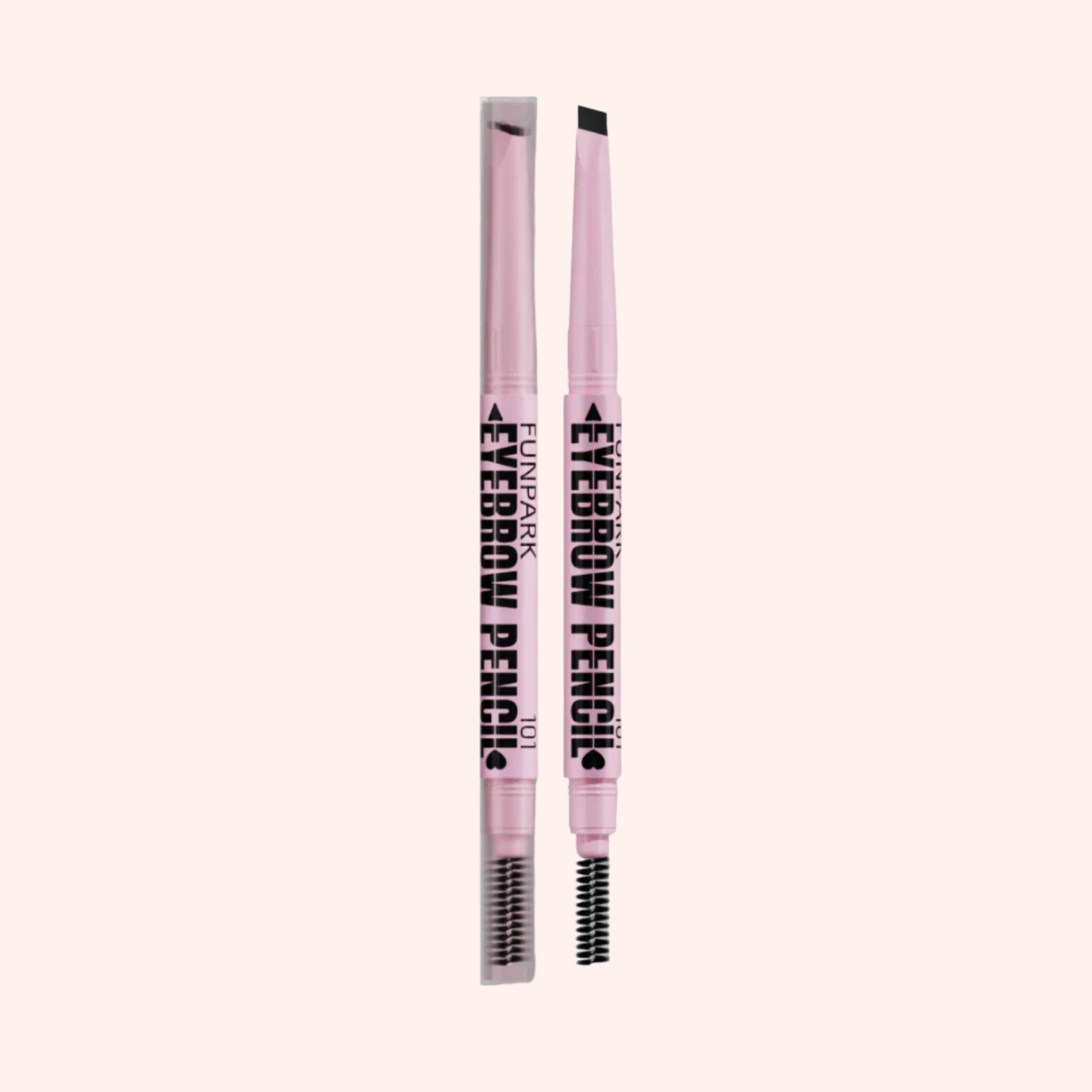 FUNPARK 2-in-1 Waterproof Eyebrow Pencil & Brush