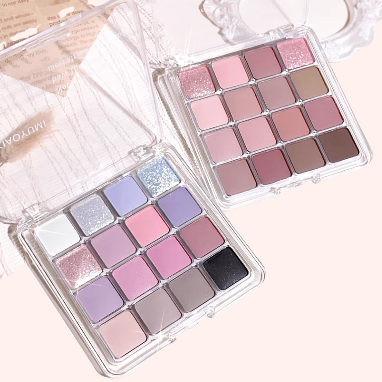 16 Color Sunset Earth Tone Eyeshadow Palette