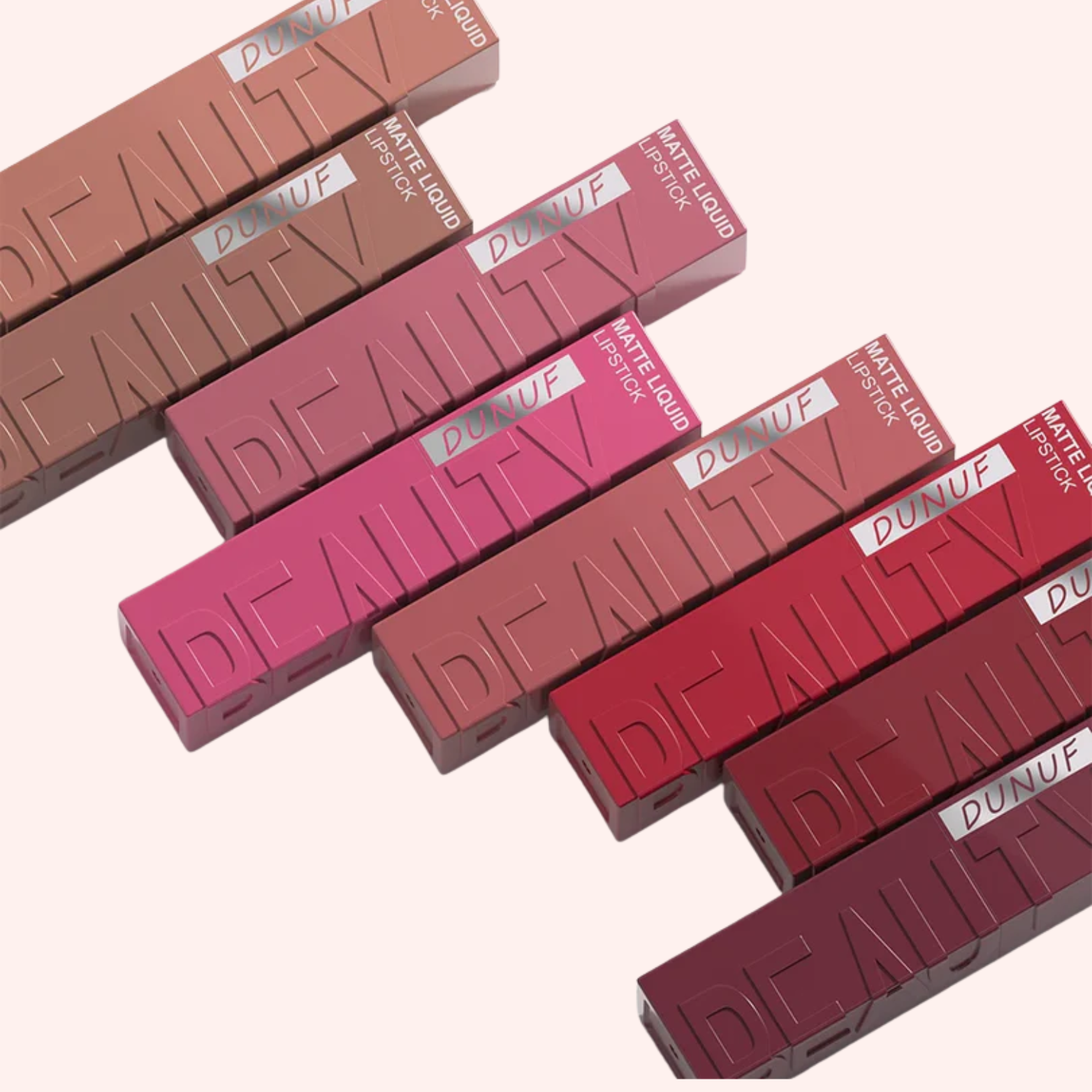 DUNUF Velvet Matte Waterproof Lip Gloss