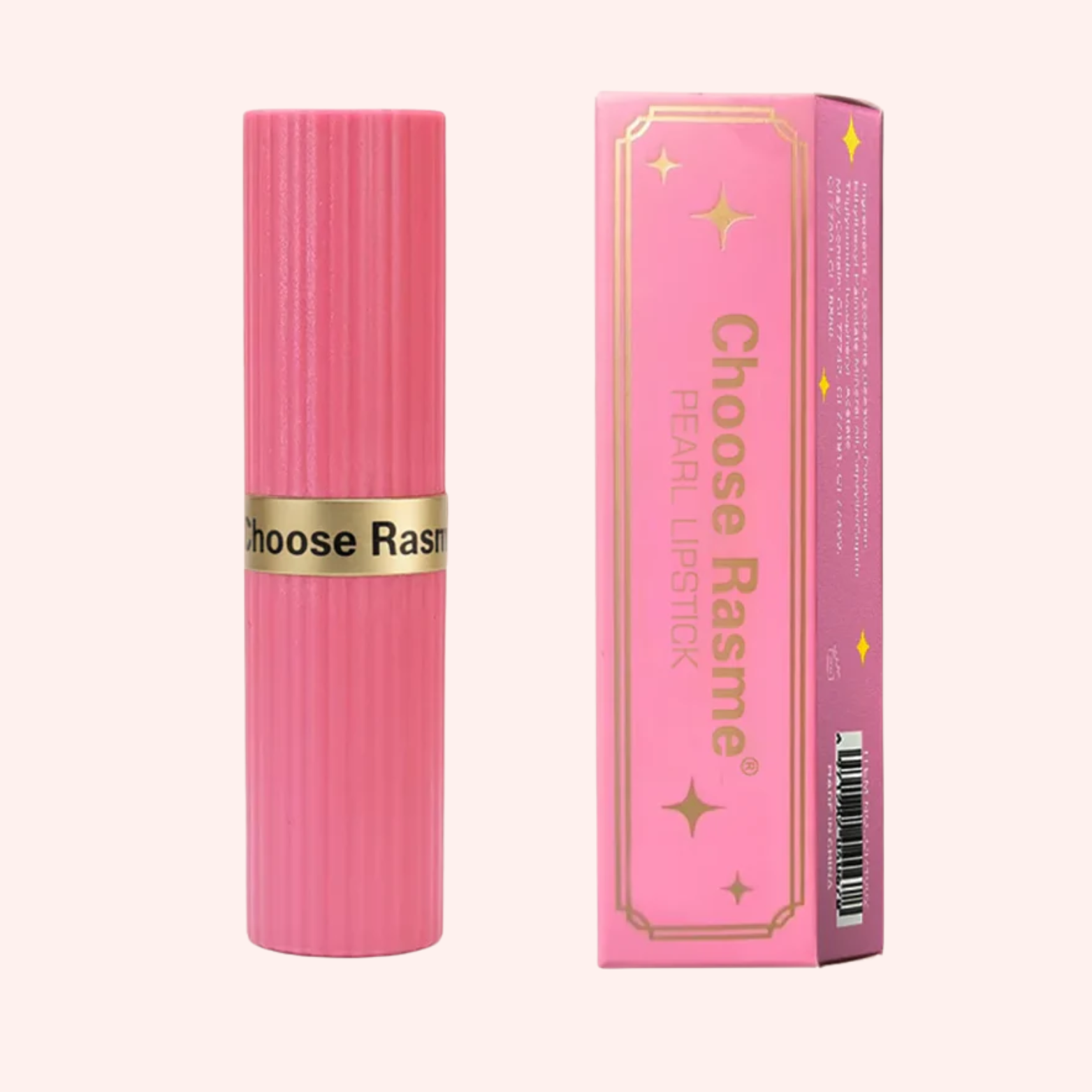 Pearlescent Pink Glitter Velvet Matte Lipstick