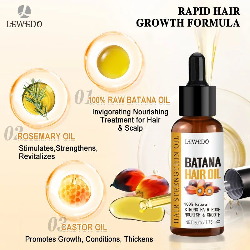 Lewedo Pure Batana Oil Hair Growth Treatmen