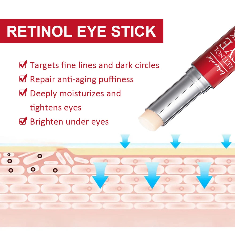 Retinol Eye Cream Stick Dark Circle & Puffiness Repair