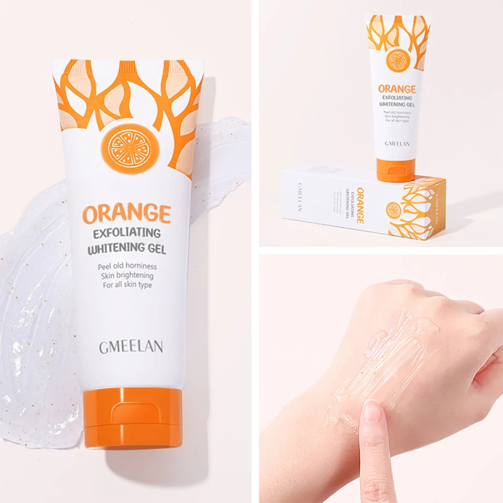 Orange Exfoliating Gel Brightening Dead Skin Remover 50g