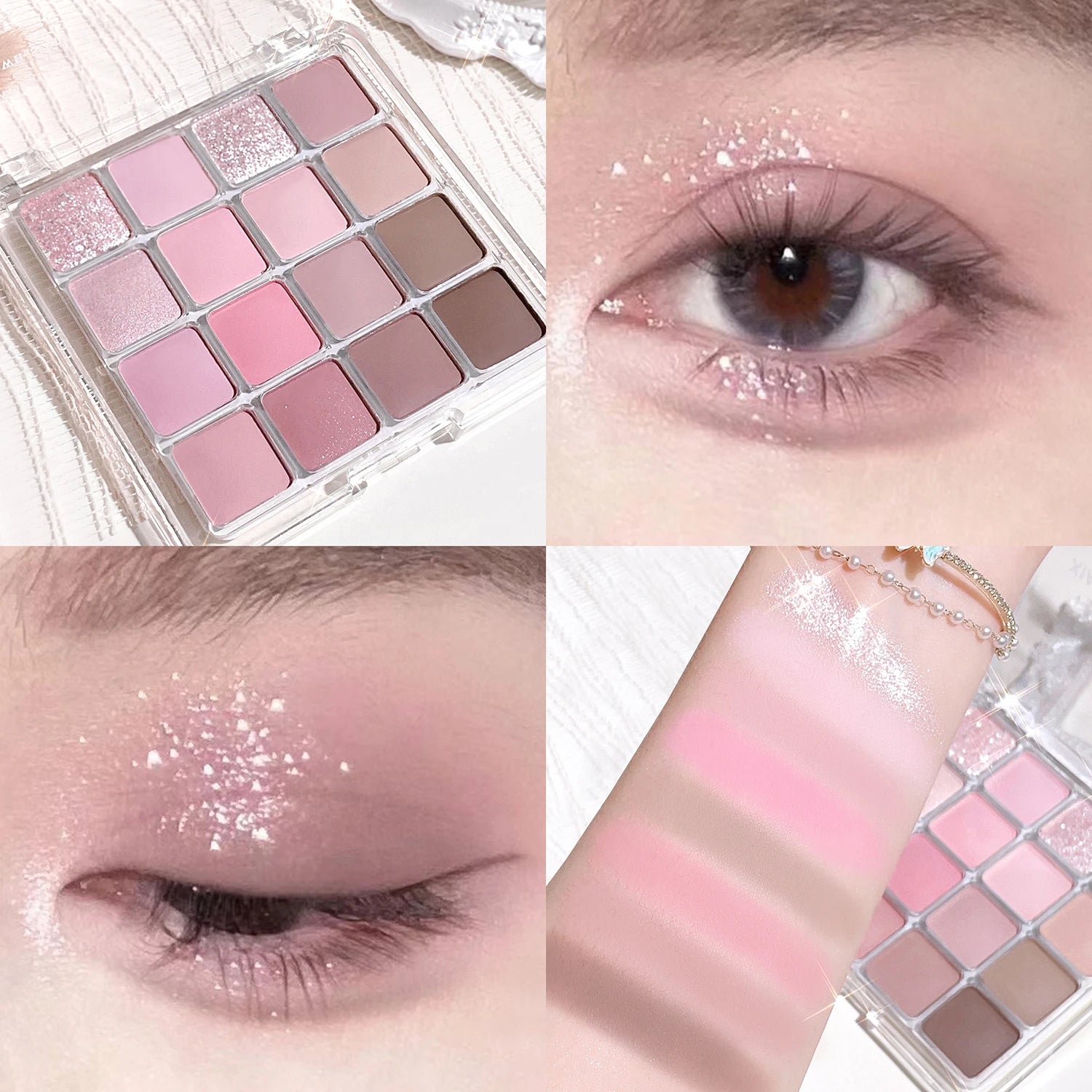 16 Color Sunset Earth Tone Eyeshadow Palette