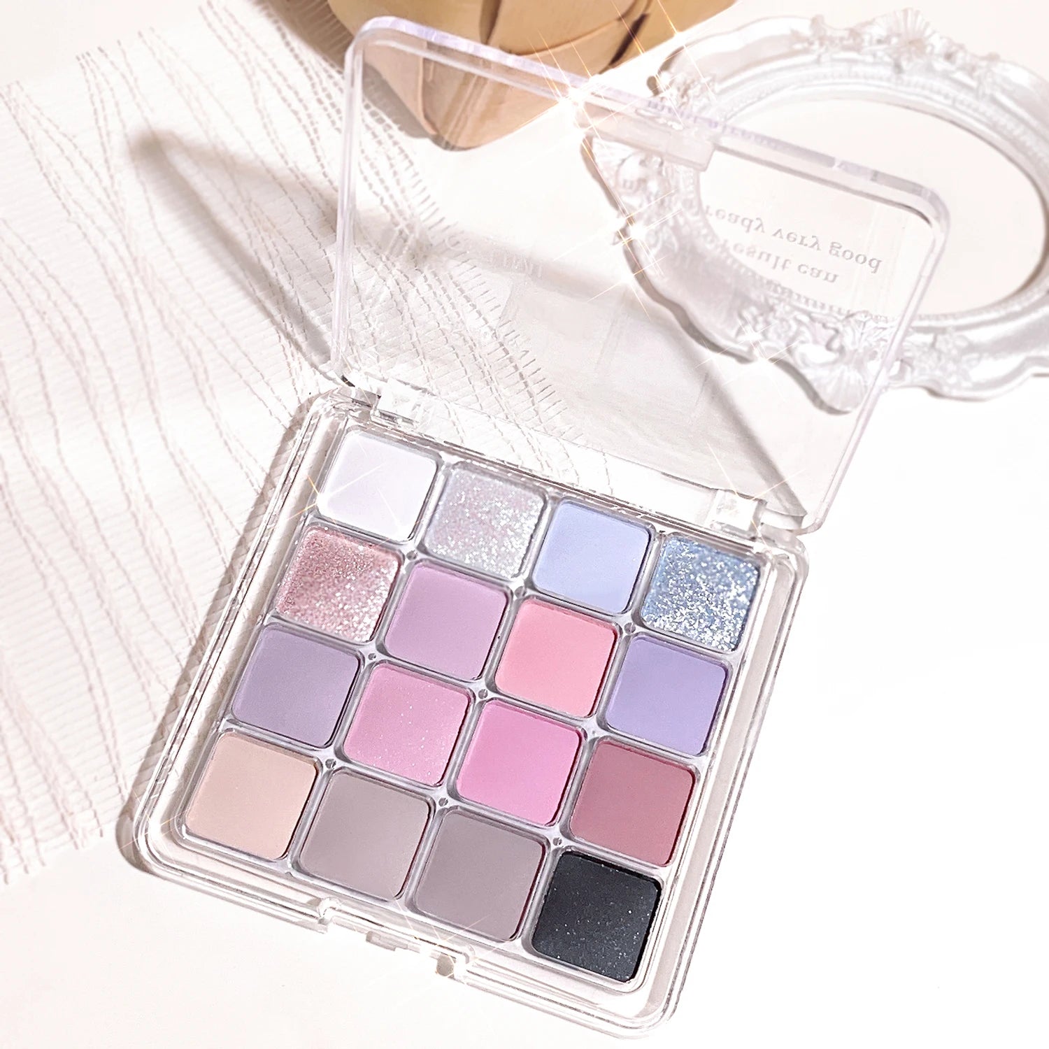 16 Color Sunset Earth Tone Eyeshadow Palette