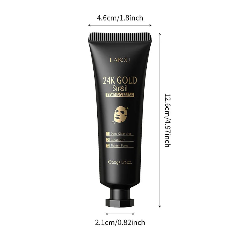 LAIKOU 24K Gold Sakura Peel Off Face Mask