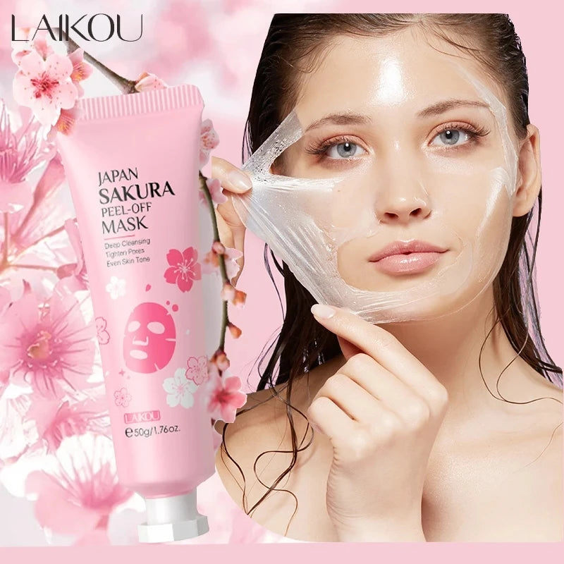 LAIKOU 24K Gold Sakura Peel Off Face Mask