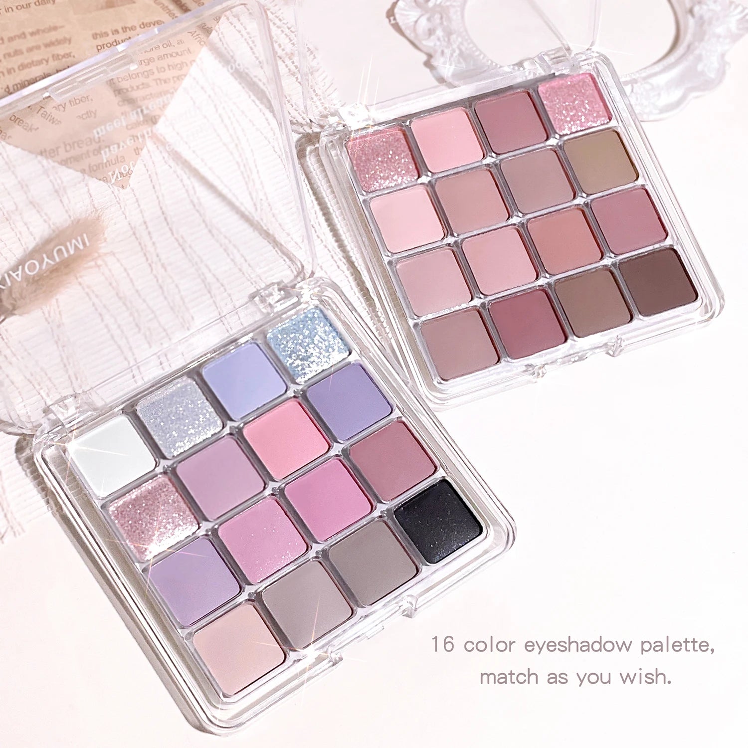 16 Color Sunset Earth Tone Eyeshadow Palette