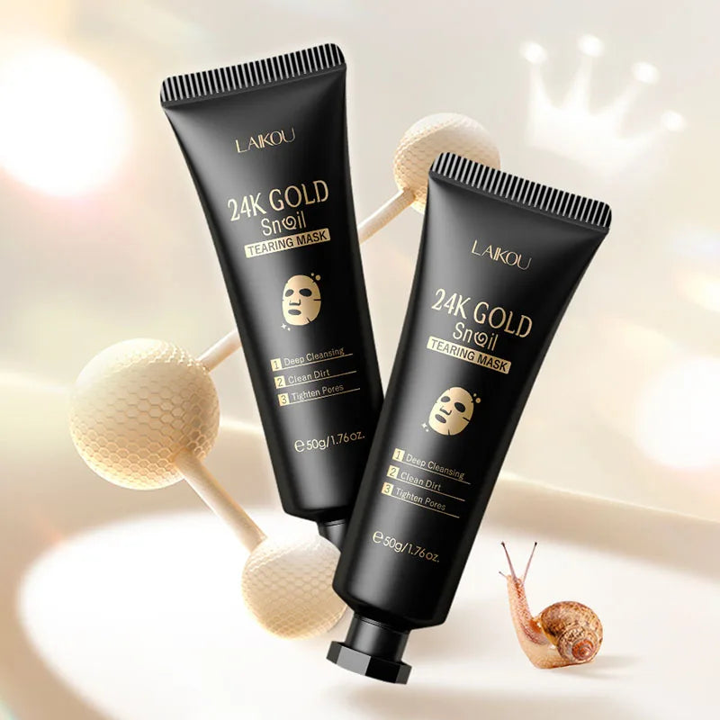LAIKOU 24K Gold Sakura Peel Off Face Mask