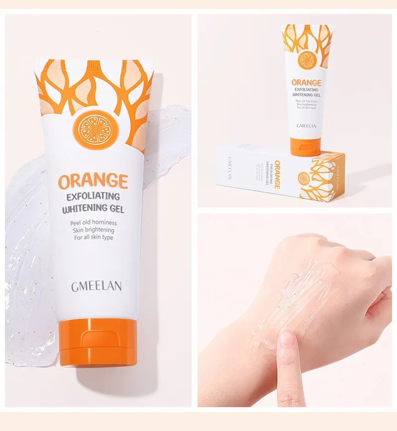 Orange Exfoliating Gel Brightening Dead Skin Remover 50g