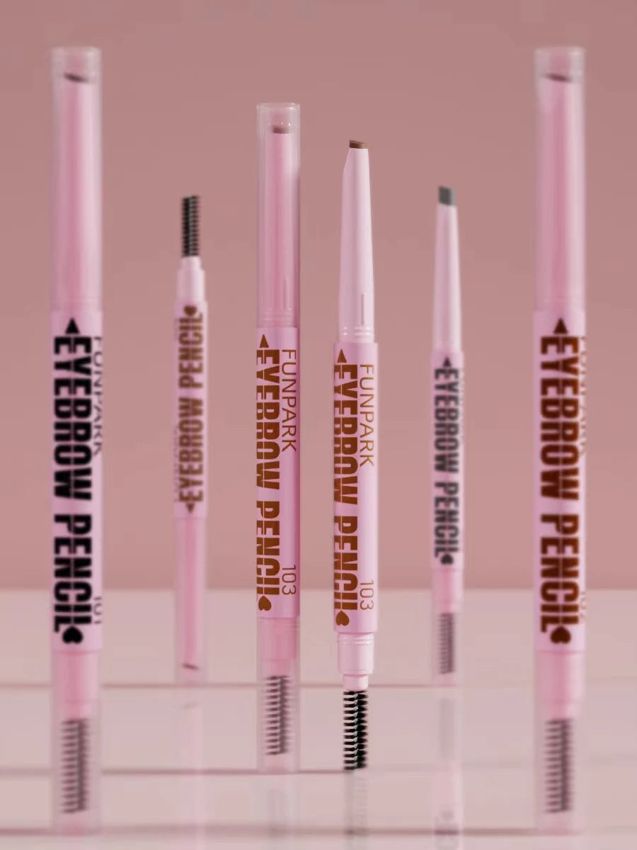 FUNPARK 2-in-1 Waterproof Eyebrow Pencil & Brush