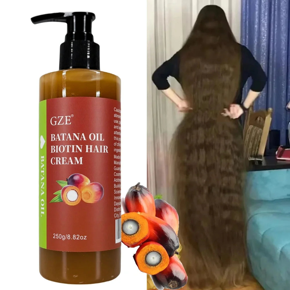 GZE Batana Oil Biotin Hair Repair Cream