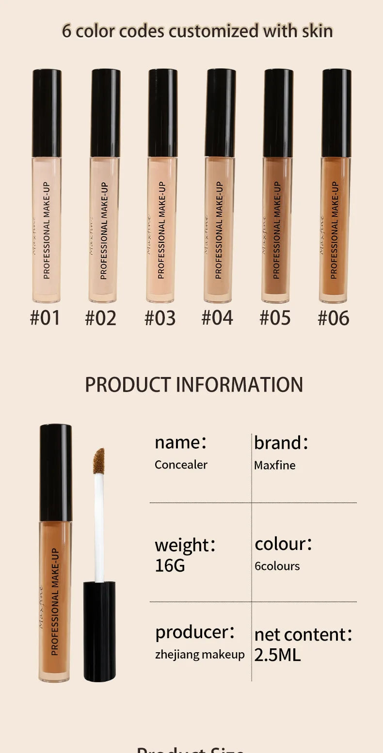 MAXFINE Liquid Concealer Pen Full Coverage