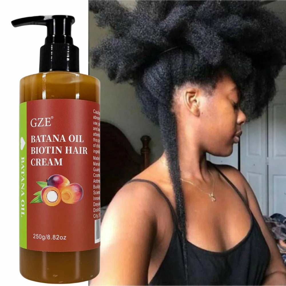 GZE Batana Oil Biotin Hair Repair Cream