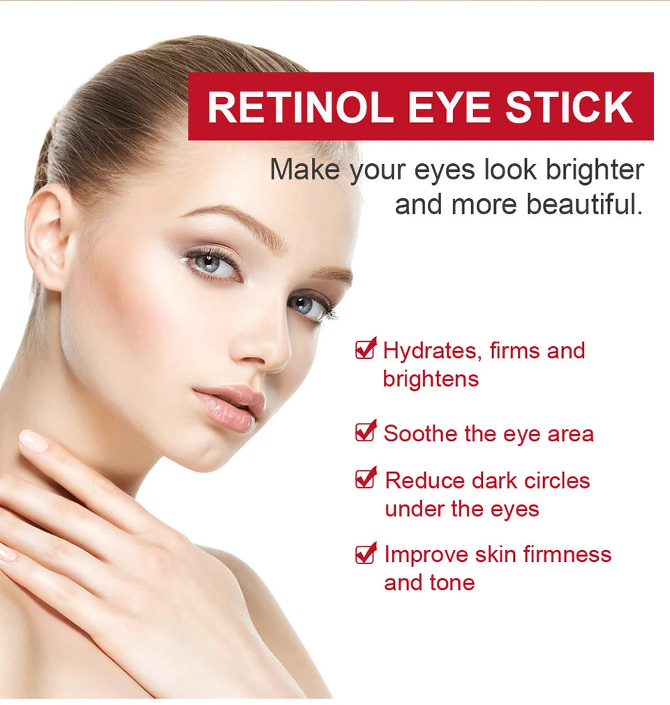 Retinol Eye Cream Stick Dark Circle & Puffiness Repair